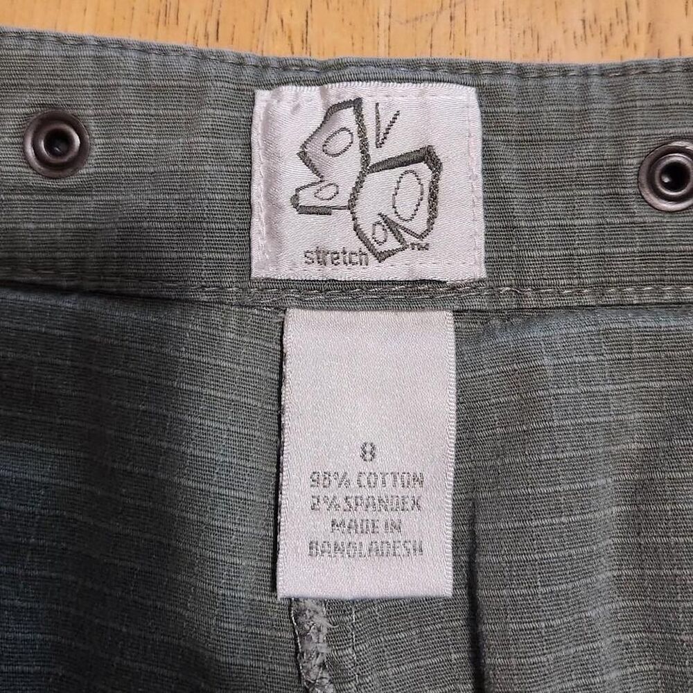 Vintage Y2k early 2000s Fashion Bug green cargo mini skirt - Picture 4 of 4